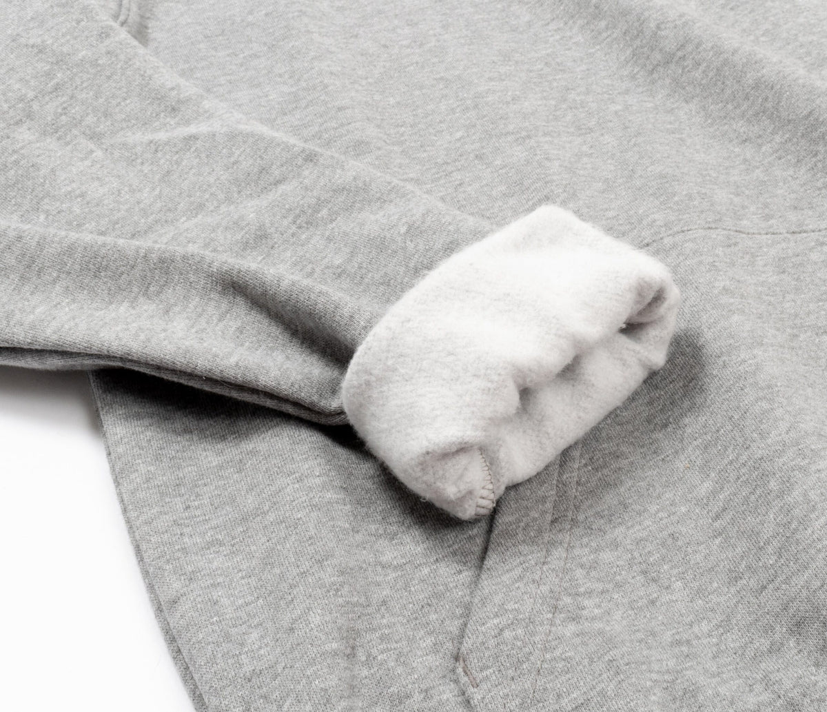 Detail of Premium Hoodie Moomintroll - Grey
