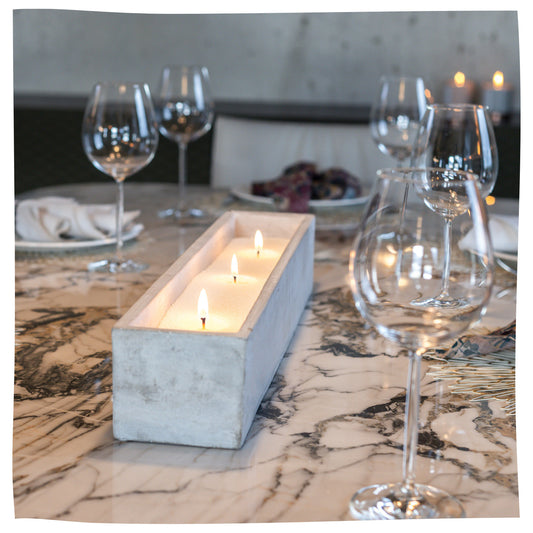 Sustainable vegetable wax powdered candle handmade in Estonia - Diamond Dust