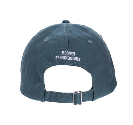 Official Moomin Stinky green adult cap back view