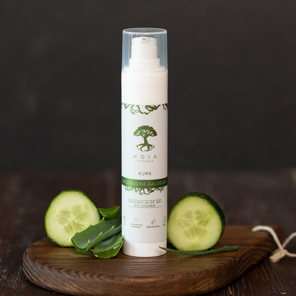 Bio-Aloe-Gel mit Gurke