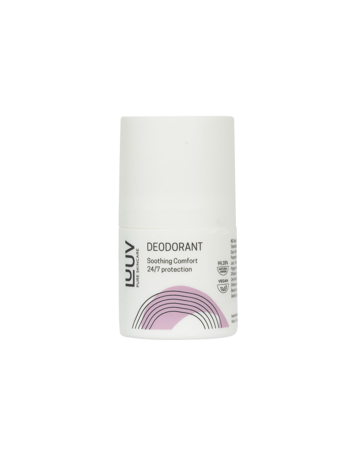 Natural Deodorant Soothing, 50ml - Gentle and natural underarm care by LUUV.