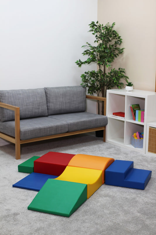 Soft Play 7 Foam Block Set - Multicolor Little Crawler