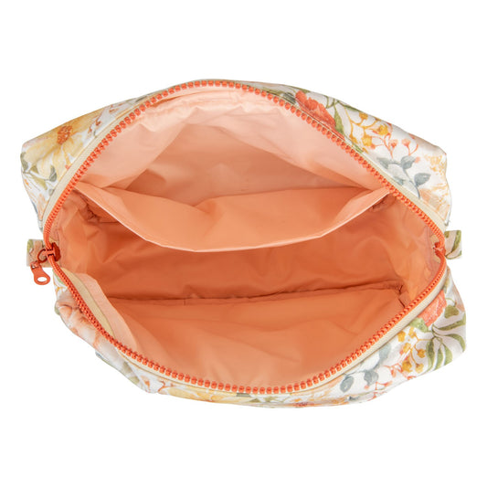 Moi Mili Large Make-Up Bag Flower Power - Internal View