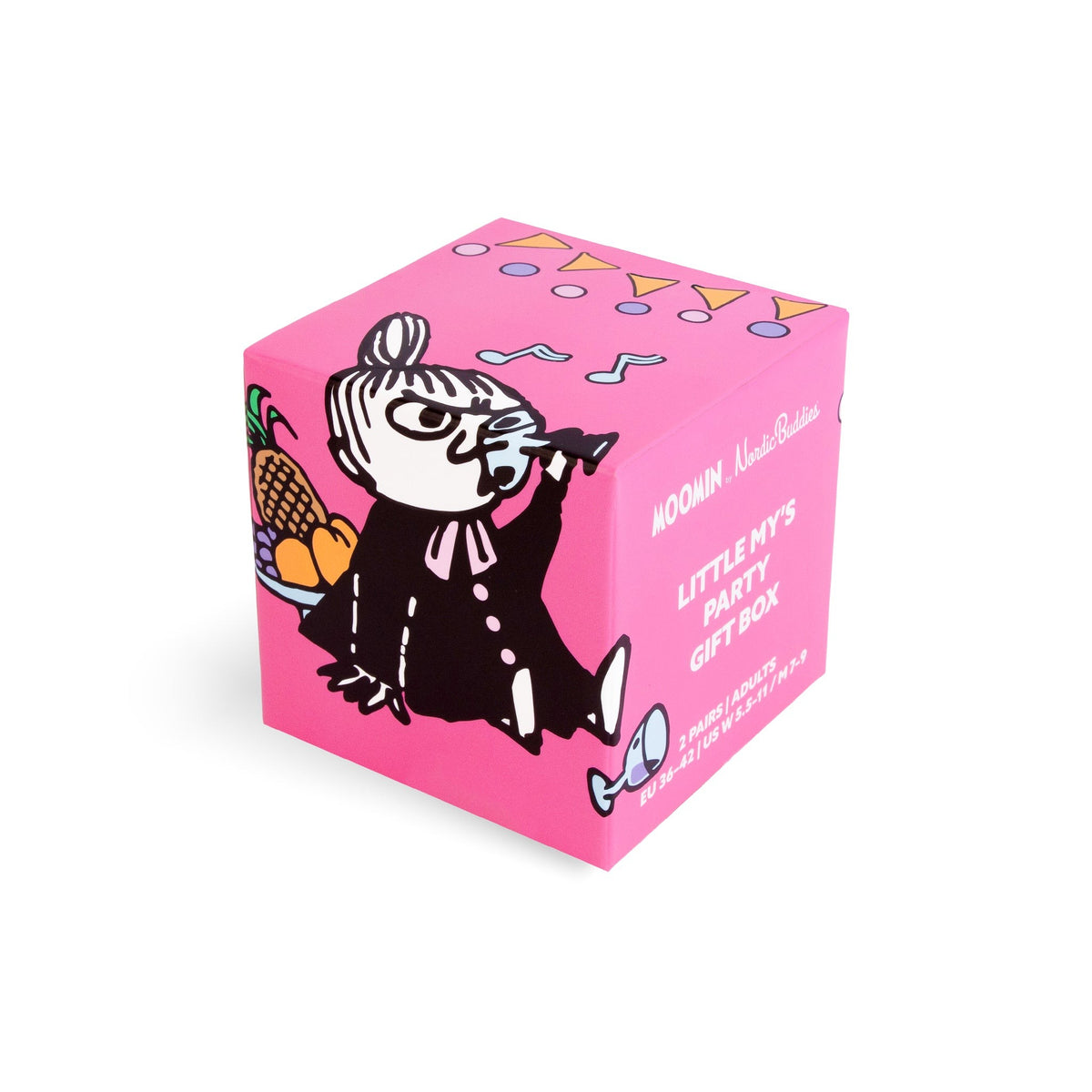 Moomin Little My's Party gift box for women packaging front view | Moomin by Nordicbuddies