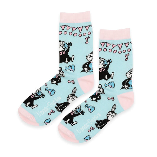 Little My's Party Gift Box For Women blue socks