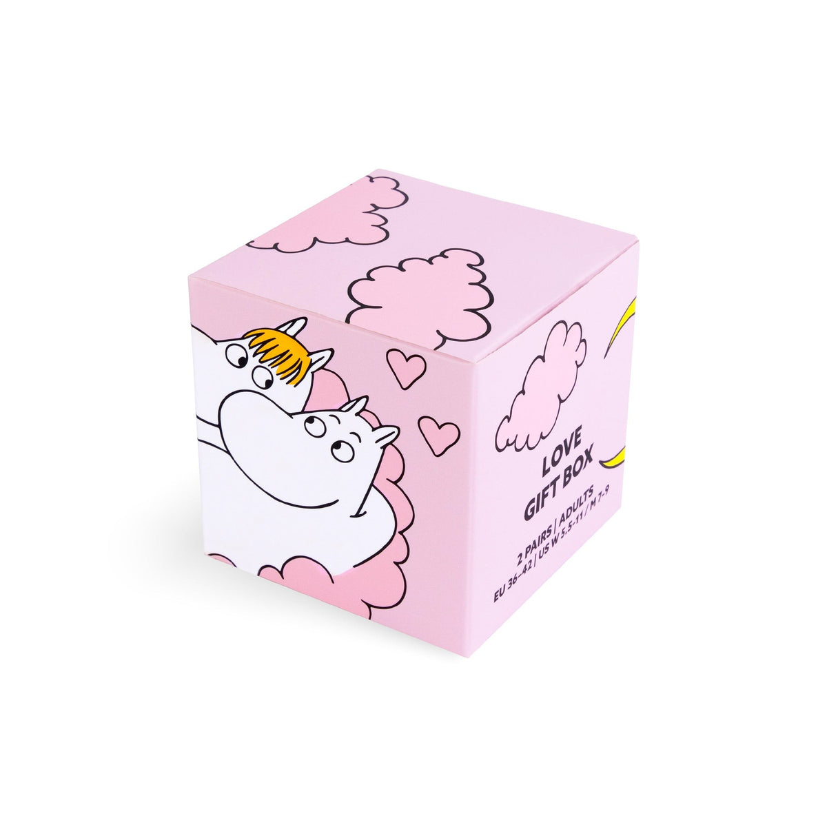 Moomin Love gift box for women packaging front view | Moomin by Nordicbuddies