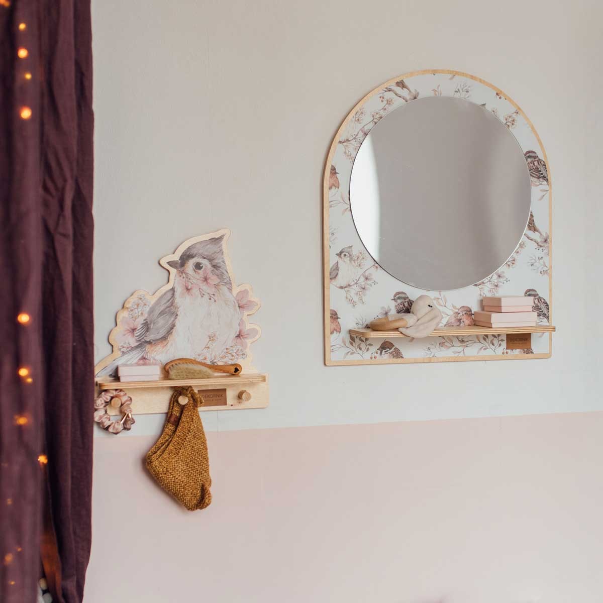 Mini Wall Shelf - Little Bird