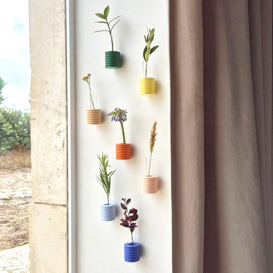 Ribble Wall Vase – Green