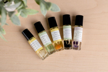 Natural Essential Oil Roll-On Set – 5 Aromatherapy Oils-2