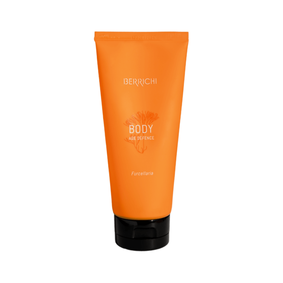 Detail of Berrichi Age Defence Body Cream 200ml bottle