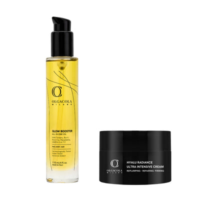 Kit Glow Booster Oil + Hyalu Radiance Ultra Intensive Cream-1
