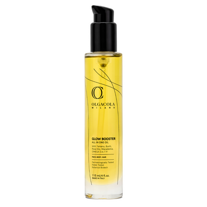 Glow Booster Oil by OlgaCola Milano with 11 botanical oils for a radiant glow