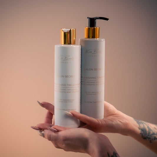 Sulfate-free natural shampoo for hair strengthening and scalp health