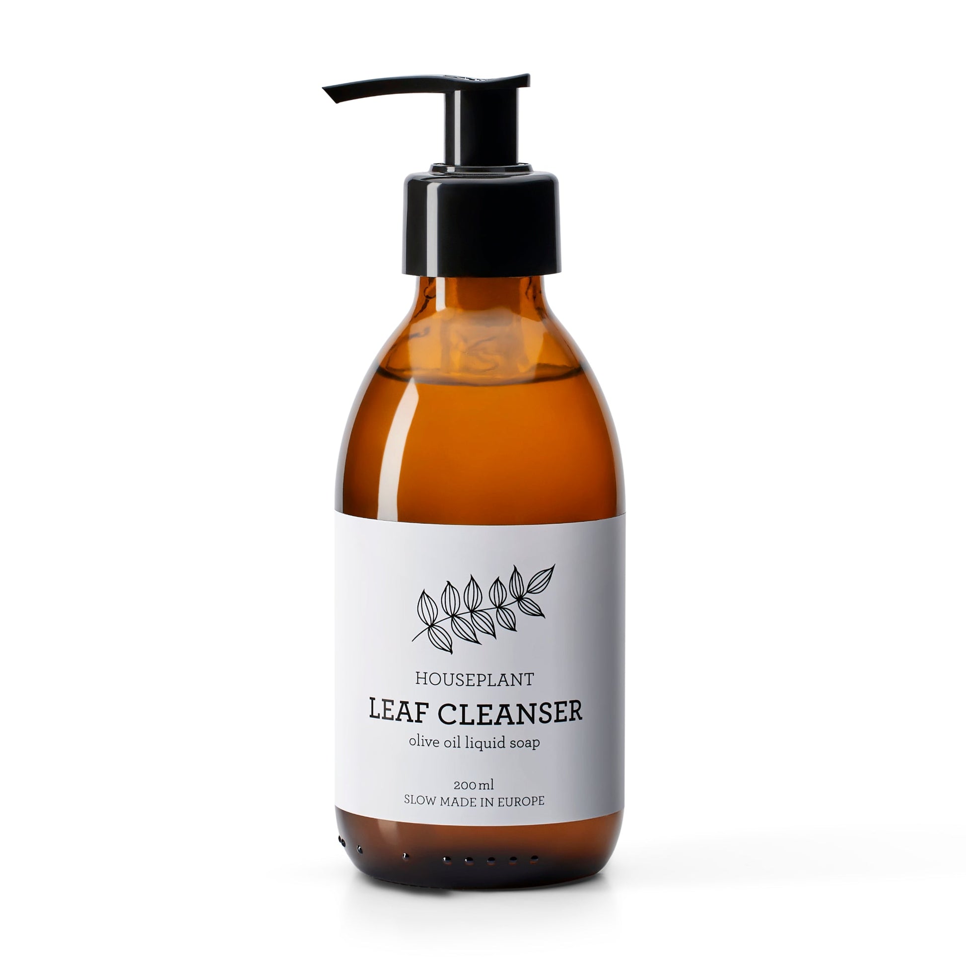 Natural leaf shine formula to remove dust and protect indoor plants