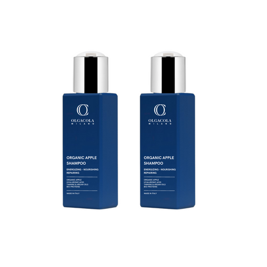 Organic Apple Shampoo with Hyaluronic Acid and Microbiota Technology for sensitive scalps