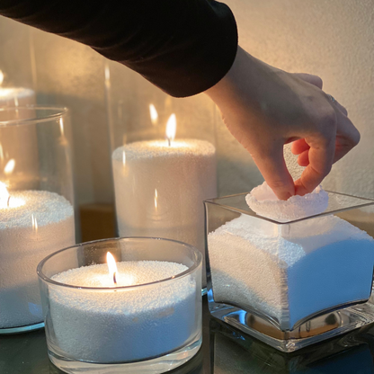 80 pieces of 5cm natural cotton wicks for powdered candles