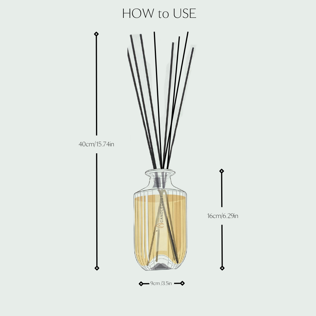 How to use Luxurious Room Diffuser, 500ml - Champagne Rhubarb