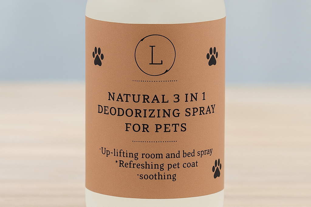 Natural Pet Deodorizing Spray – Freshening Mist for Dogs & Cats-3