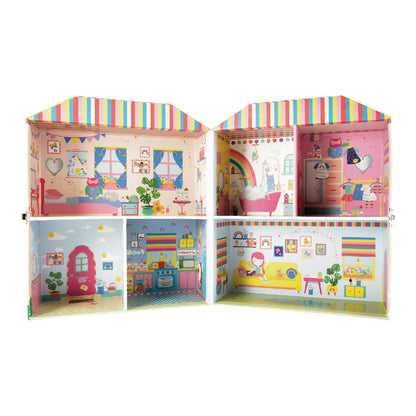 Spielbox mit Holzteilen – Regenbogenfee