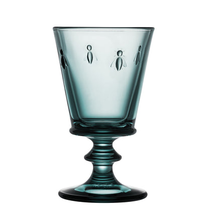 Vibrant sapphire blue La Rochere Bee Glass 220ml