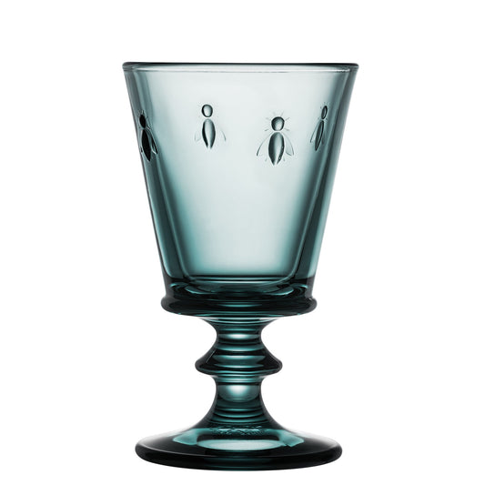 Vibrant sapphire blue La Rochere Bee Glass 220ml
