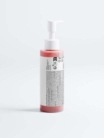 KVIST Radiant Glow Facial Wash - Back pump cleanser bottle View