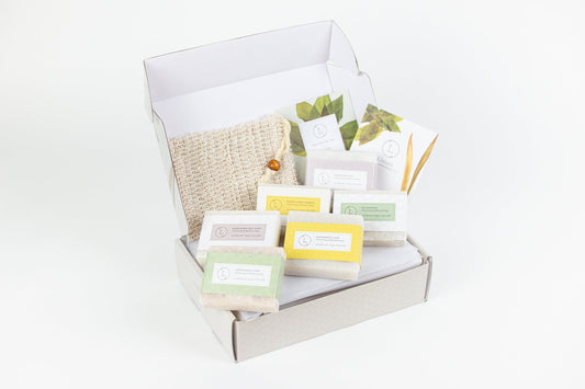 Natural Handmade Soap Gift Set – 6 Vegan Bars-0