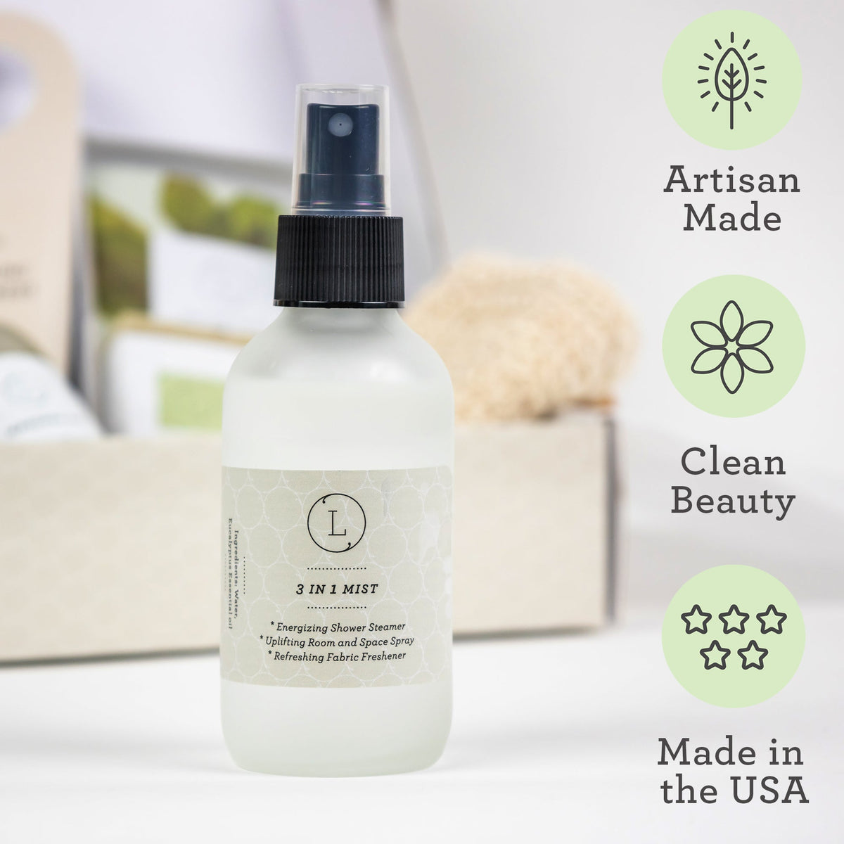 Natural Spa Gift Box – 4-Piece Aromatherapy Wellness Set-4