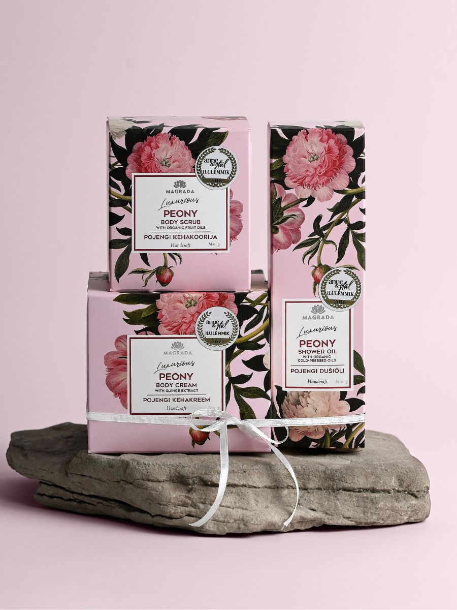 Peony Body Cream With Quince Extract - 350 ml