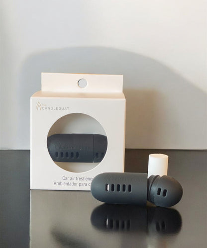 The Candledust luxury car diffuser with natural scent - Rosso