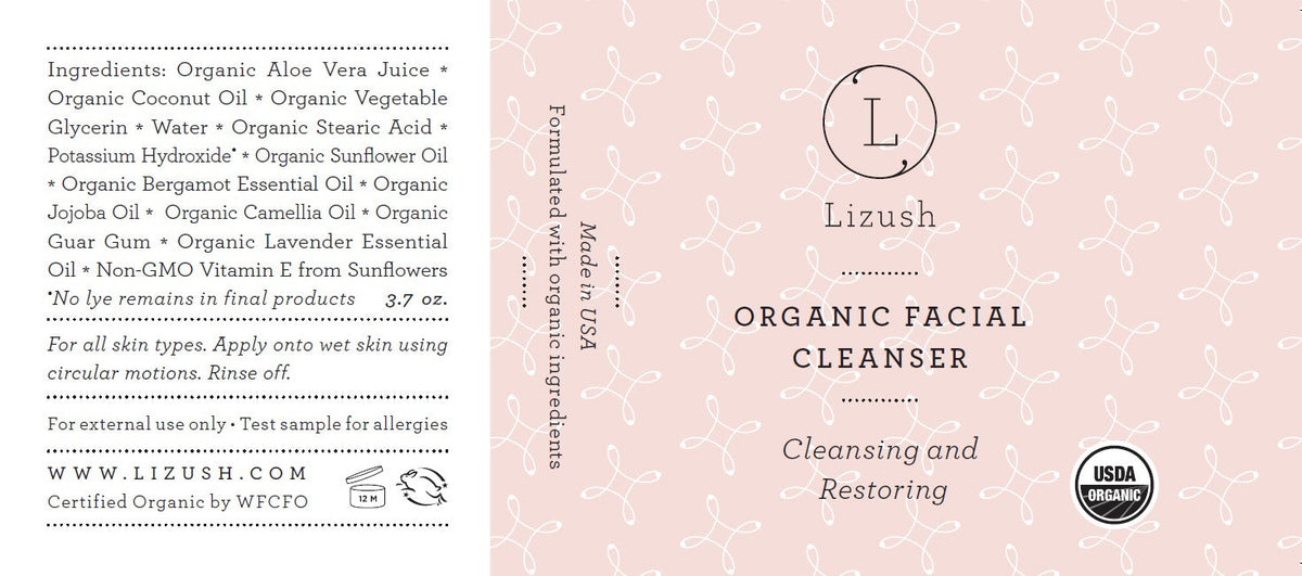 USDA Organic Facial Cleanser – Gentle Natural Face Wash-4
