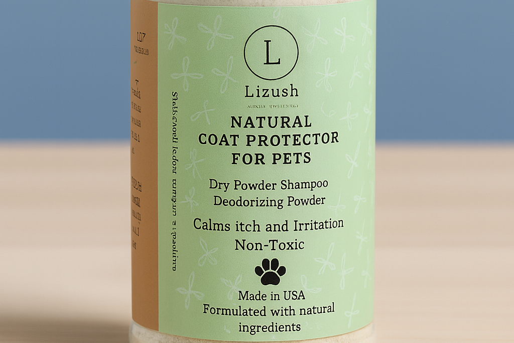 Natural Coat Protector for Dogs & Cats – Grooming Powder-3
