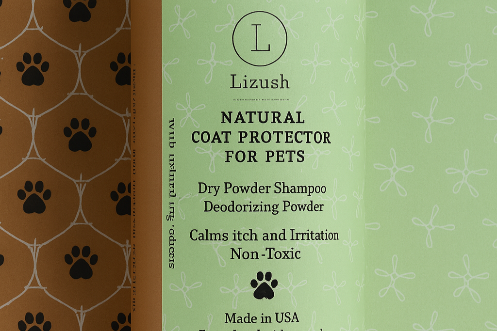 Natural Coat Protector for Dogs & Cats – Grooming Powder-4