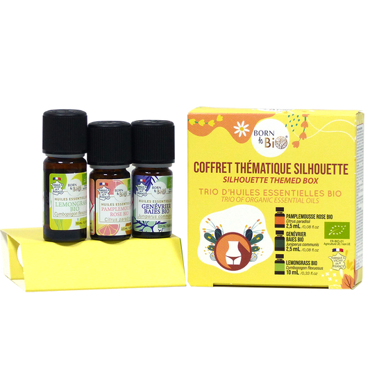 Born to Bio Silhouette Wellness Set - Organic Body Toning Kit - French Bio