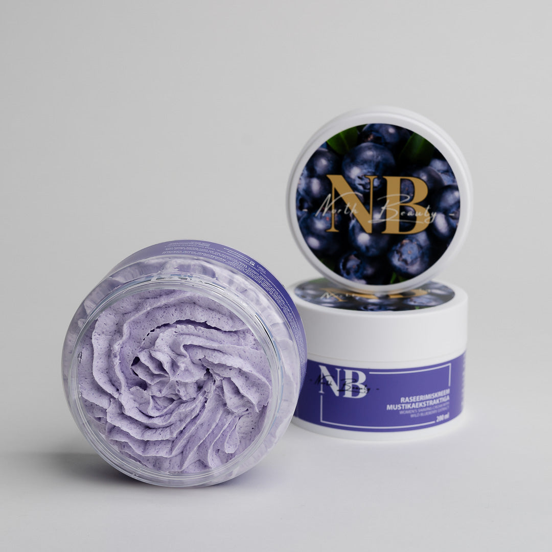 Blueberry Extract Body Care Kit by North Beauty - Antioxidant skin treatment set