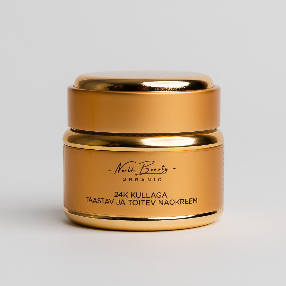 Restoring and Nourishing Face Cream with 24K Gold by North Beauty