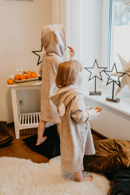 Long-Sleeve Poncho TEDDY - For TODDLERS (Size 82/86-116)