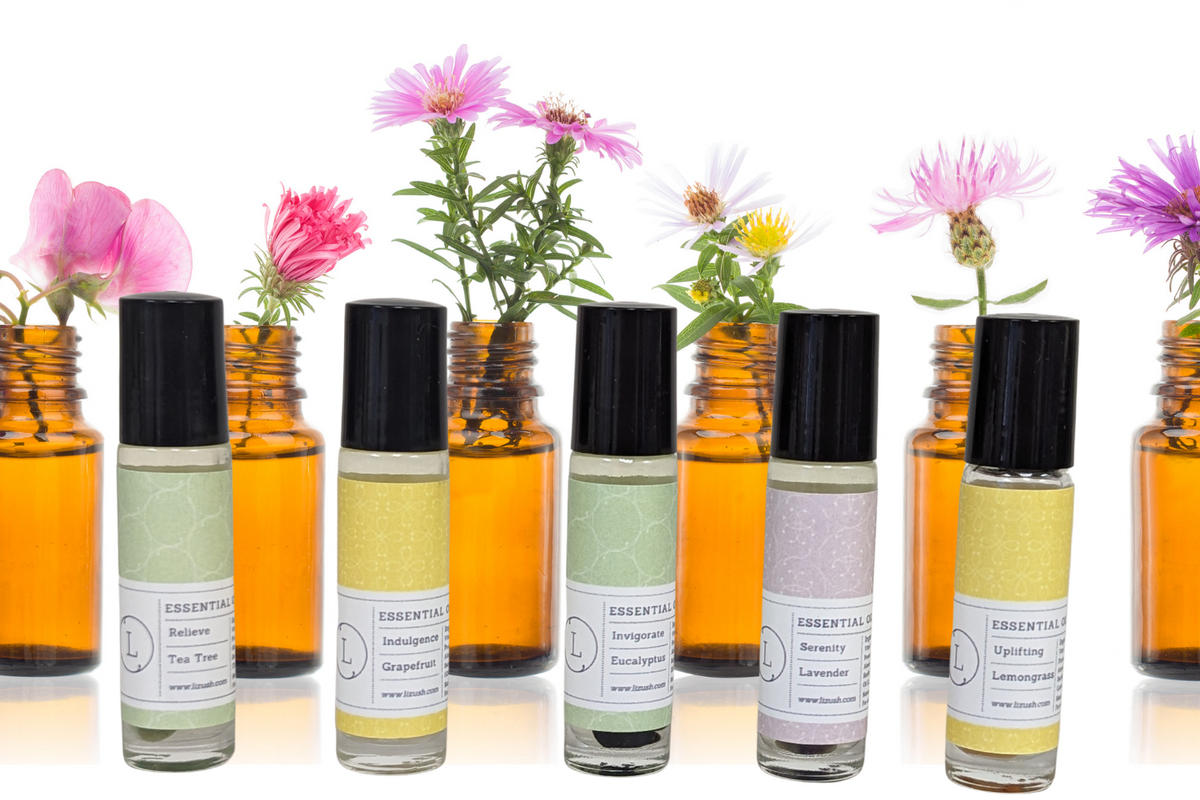 Natural Essential Oil Roll-On Set – 5 Aromatherapy Oils-3
