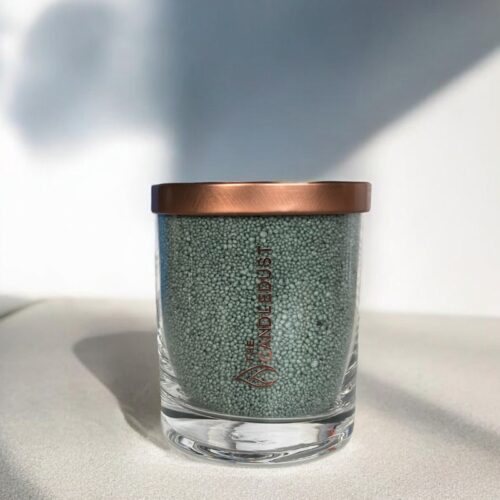 Sustainable fragrance-free ambiance with colored wax pearls