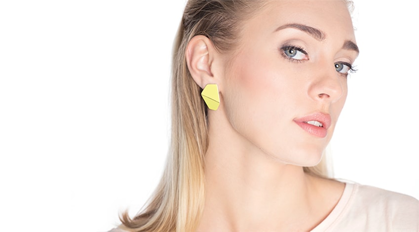Folded Wide Earrings