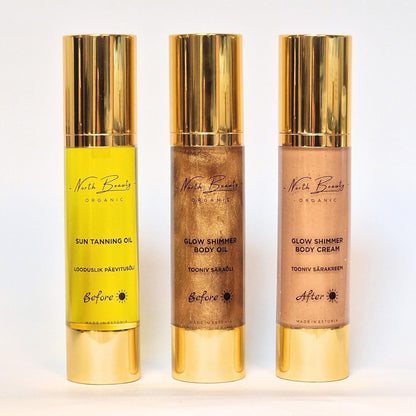 Set of Tinted Glow Cream by North Beauty - Natural skin tint for a radiant complexion