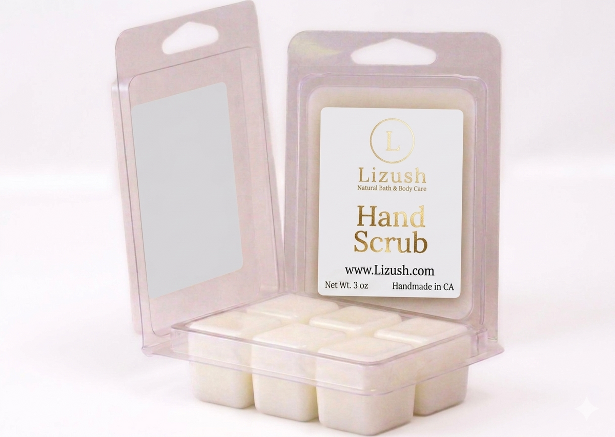 Lizush Hand Care Ritual Set – Nail & Cuticle Oil + Exfoliating Scrub