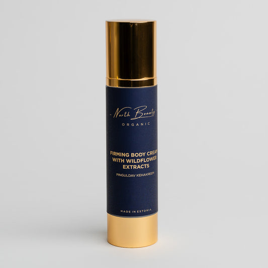 Firming Body Cream by North Beauty with Hyaluronic Acid and Baltic Flower Extracts