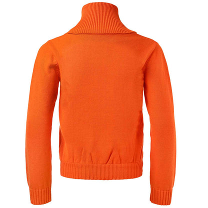 The Everyday Cardigan — Orange-3