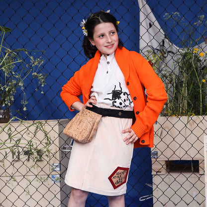 The Everyday Cardigan — Orange-2