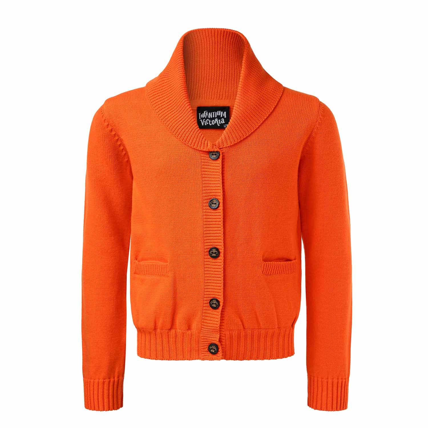 The Everyday Cardigan — Orange-0