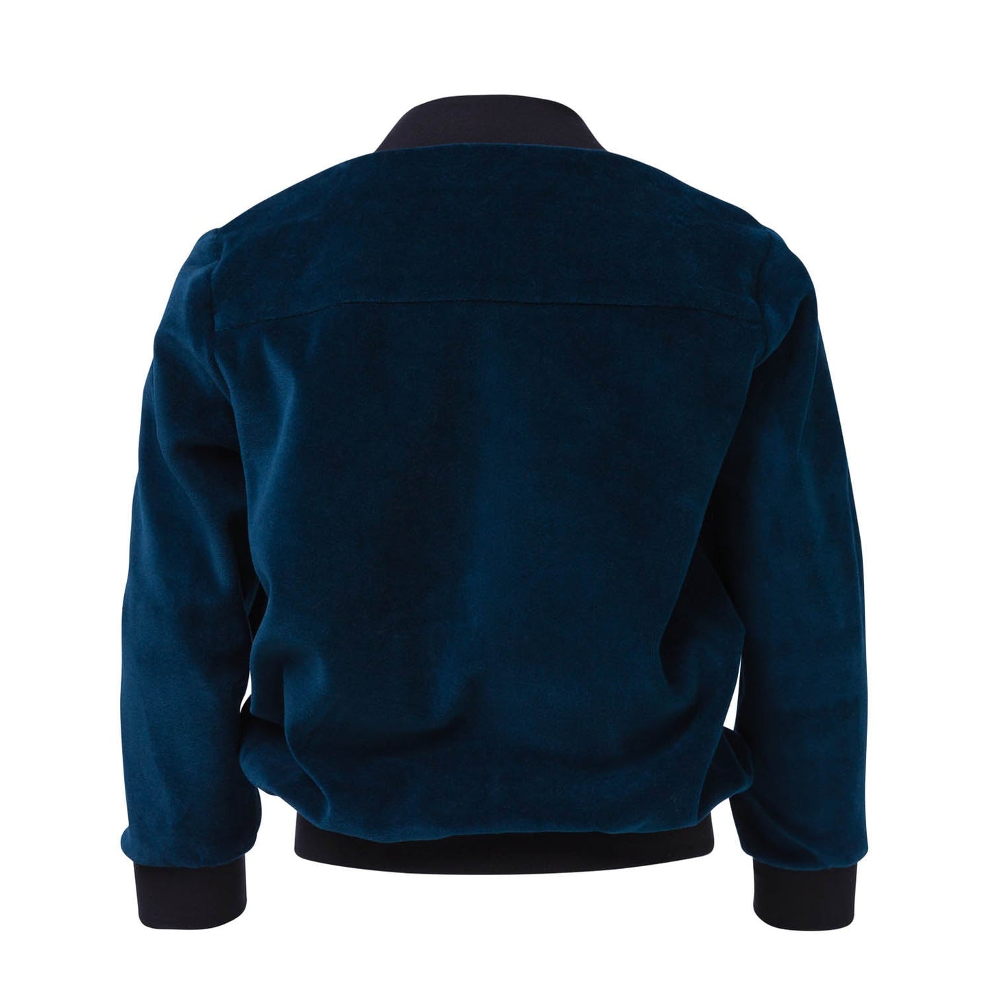 The Velvet Blazer — Petrol Blue