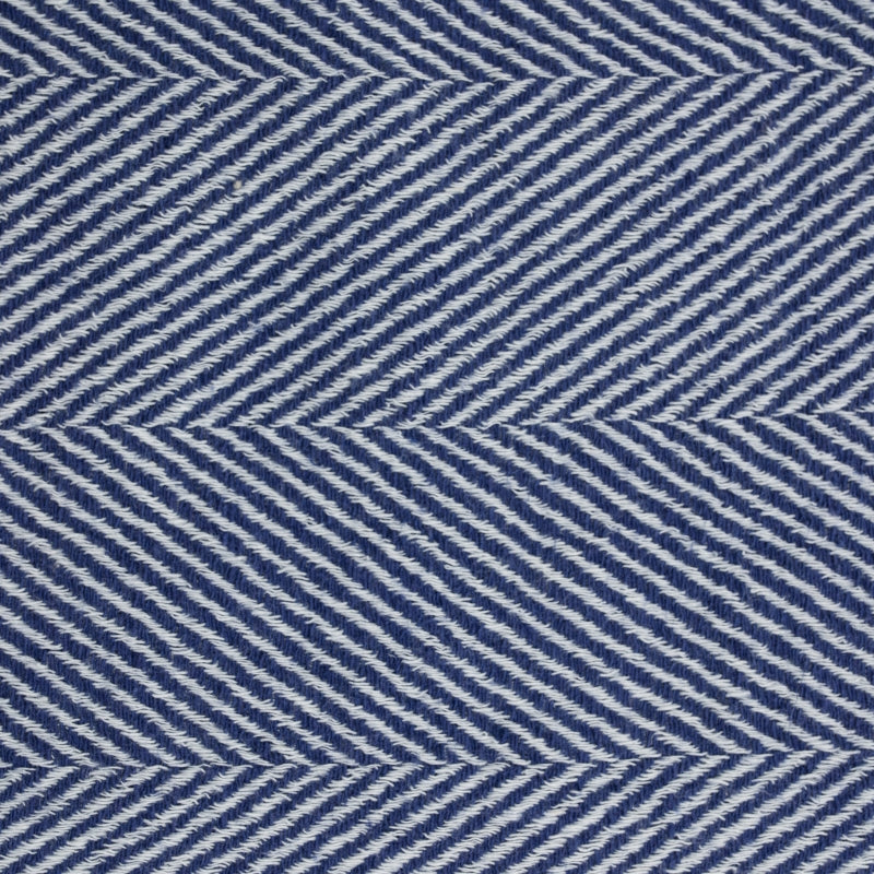 Großes Leinenhandtuch - Blau