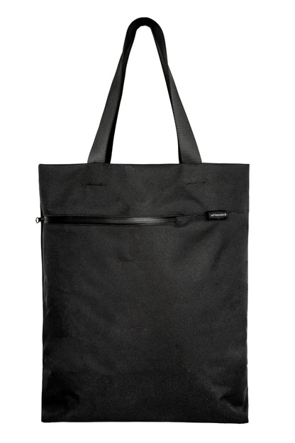 Front view of VIK Small Tote Bag front view in recycled felt, compact sustainable everyday bag