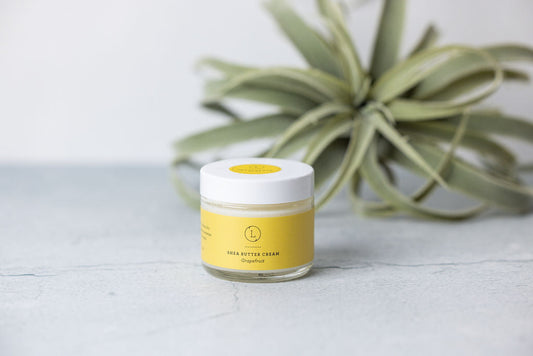 Grapefruit Shea Butter Body Cream - Natural moisturizing body butter jar | Lizush